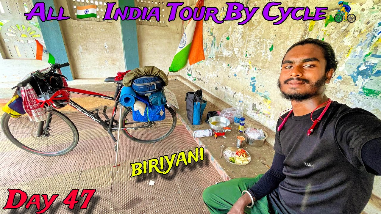 Khana Banana Start Kar Diya || All India Tour By Cycle Day 47