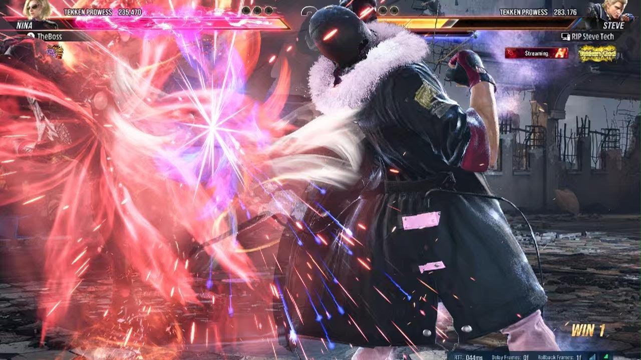 TEKKEN8 Df+2 against good steve player👍👍