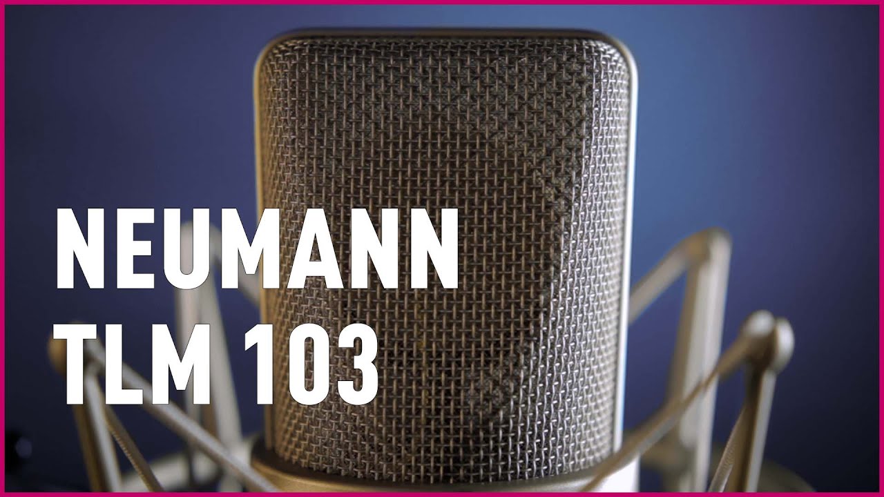 Neumann TLM 103 Condensator Microfoon Impressie | Bax Music
