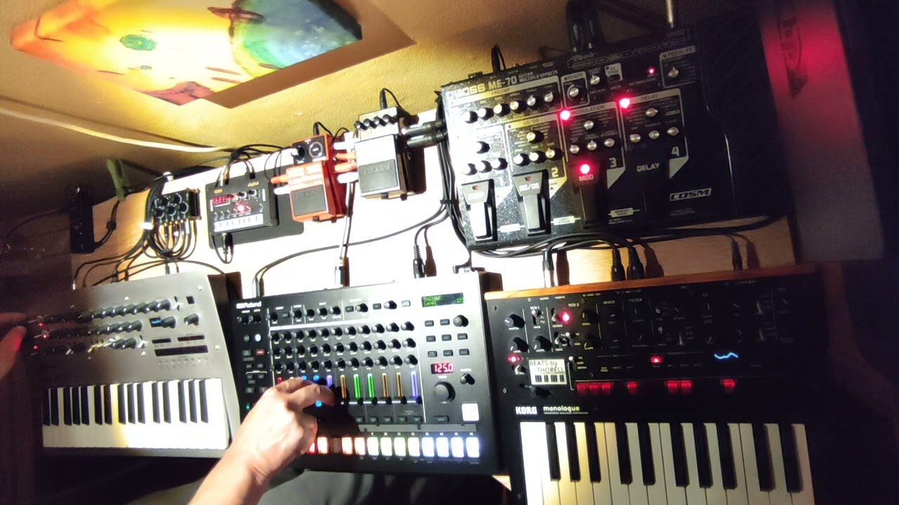 Techno House 2025.08.03 # Korg Monologue, Korg Minilogue, Roland TR-8S