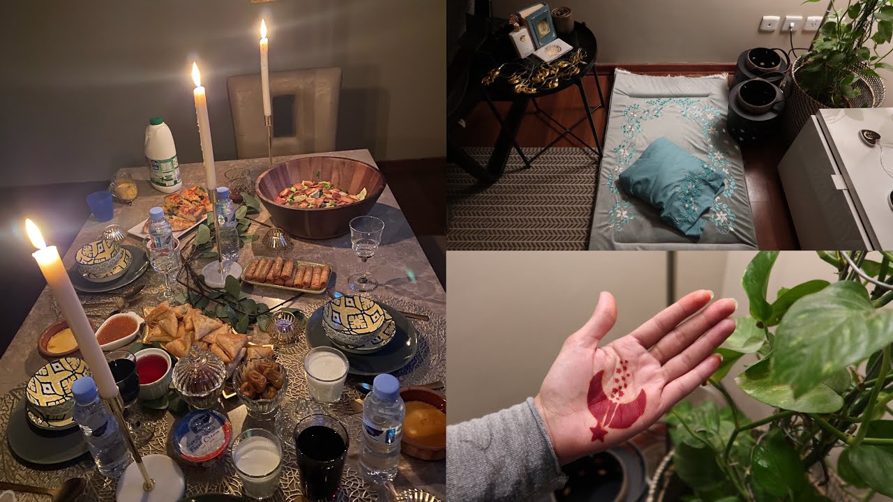 فلوق ليلة رمضان  🌙❤️+ اول يوم رمضان ✨