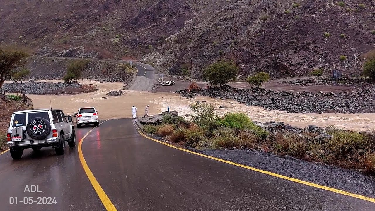 أجواء الإمارات / الفجيرة 01-05-2024 ⛈️