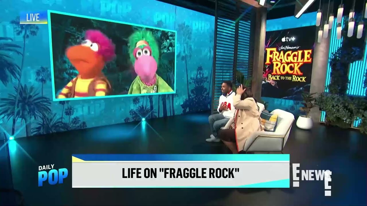 Gobo and Mokey Fraggle on Daily Pop 2/16/22