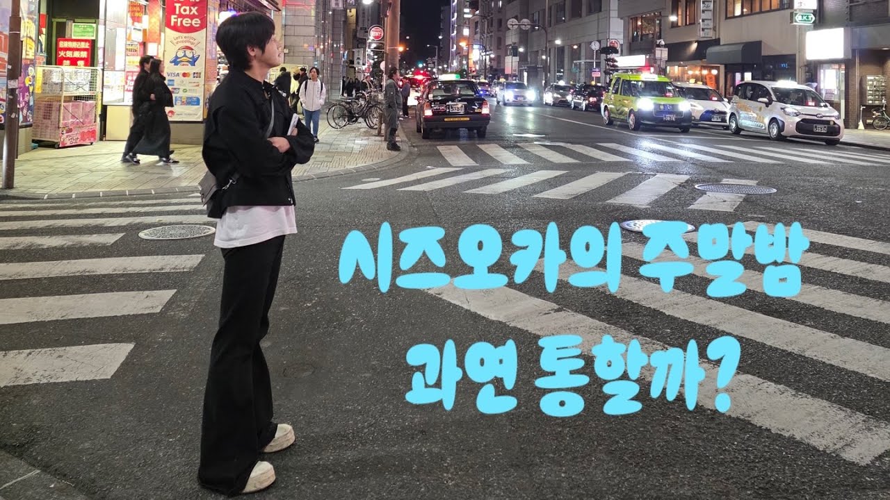 시즈오카의 주말밤 현실 그리고 꿈의대교