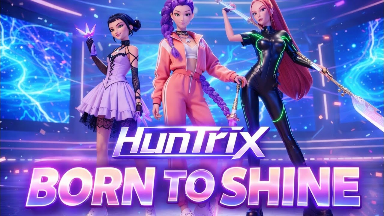 HUNTRIX “Born to Shine” 🌟 Powerful Girl Group Performance