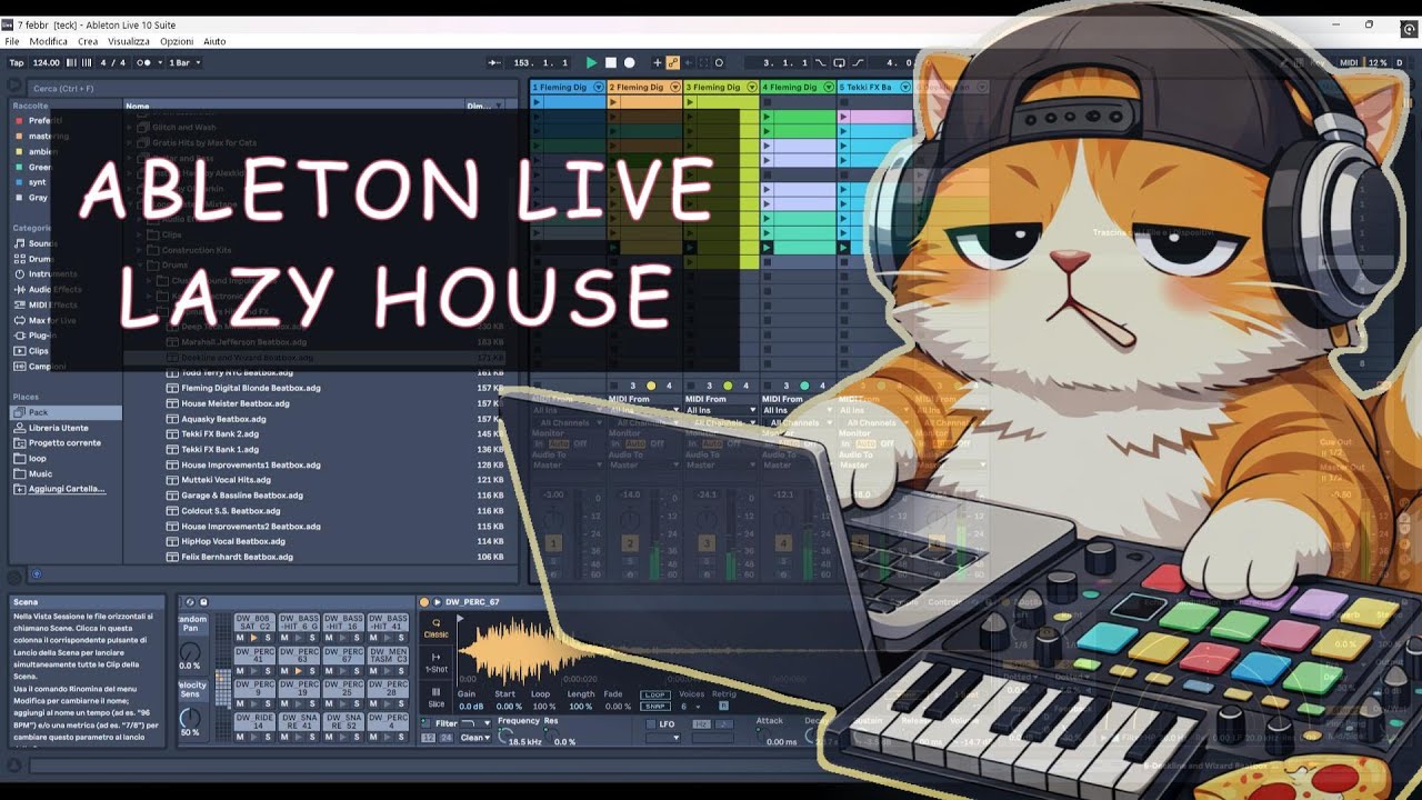 ableton live lazy house music