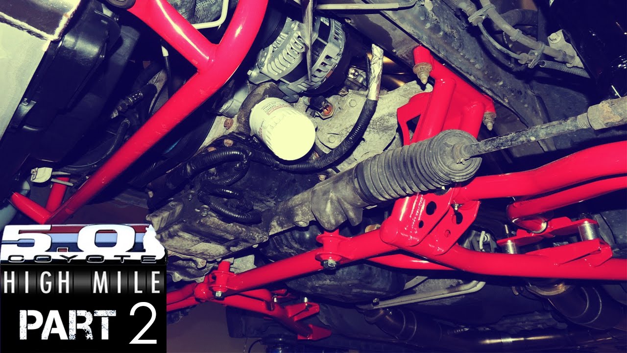 High Mile Coyote Mustang Episode 2: BMR Suspension, Strange Engineering Shocks&Struts, Kooks Exhaust