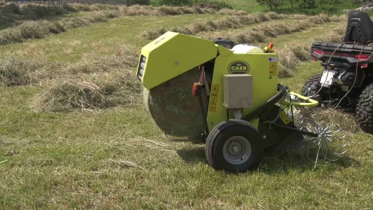 MountainPress 550 TML Mini Ruloninis presas su vidaus degimo varikliu keturračiams, automobiliams