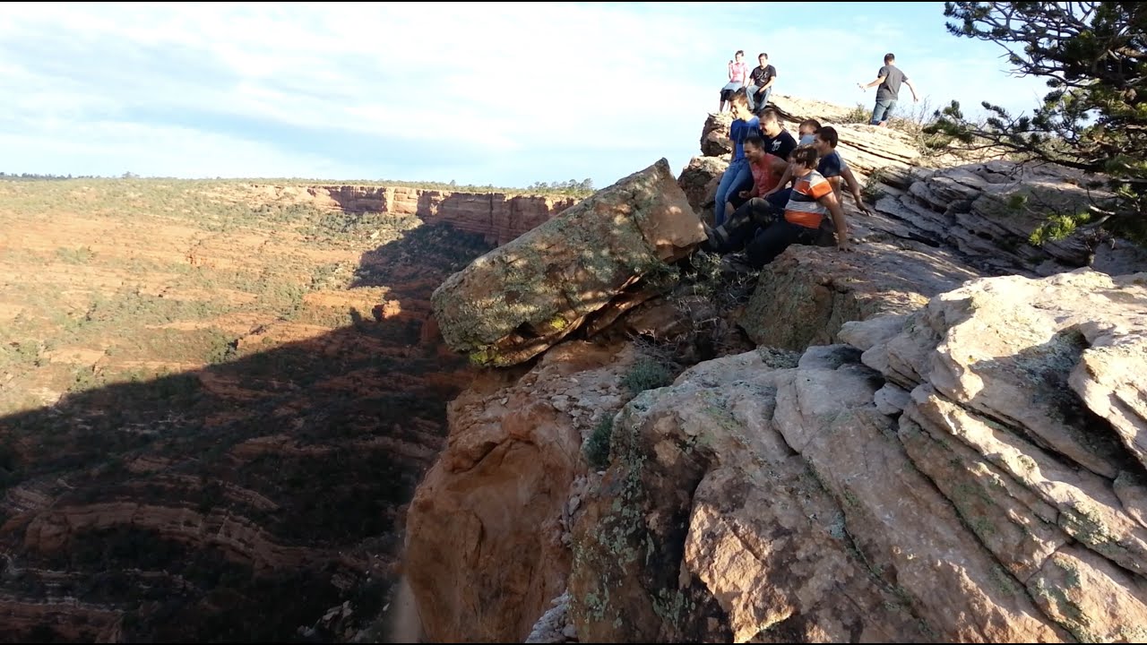 Pushing Enormous Boulder Off Cliff &ndash; Watch Until the End!