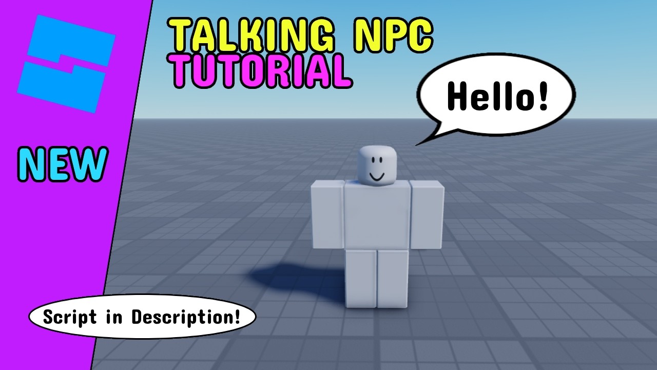 Talking NPC Tutorial EXPLAINED!🗨 | Roblox Studio