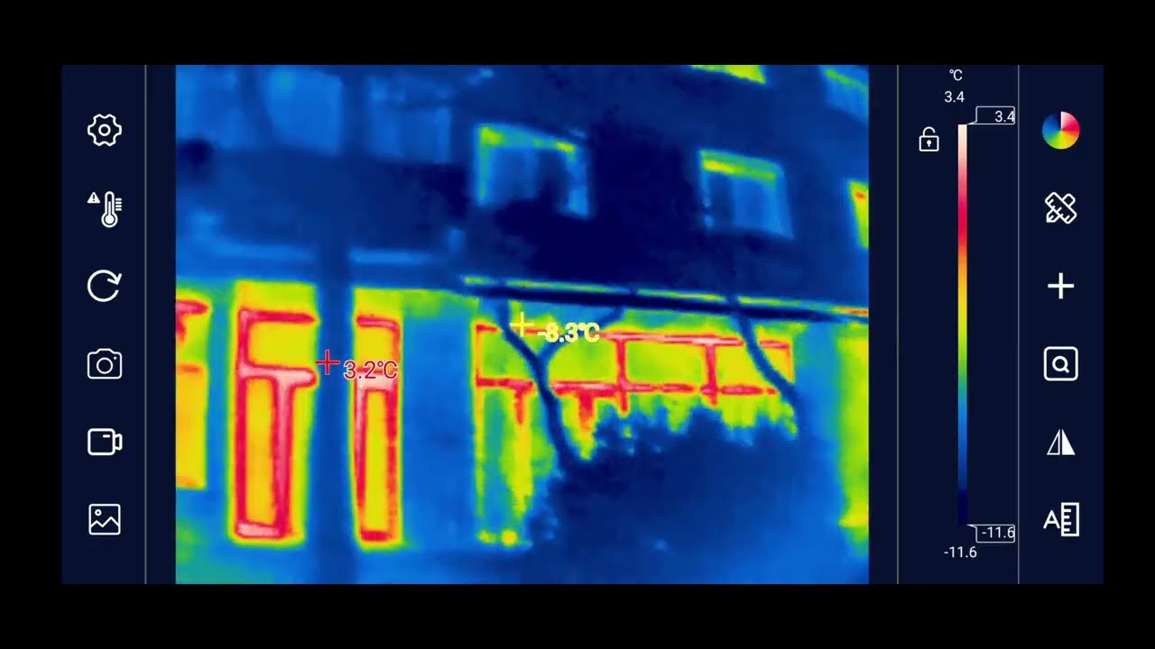 Vedere de iarna cu HABOTEST HT820
