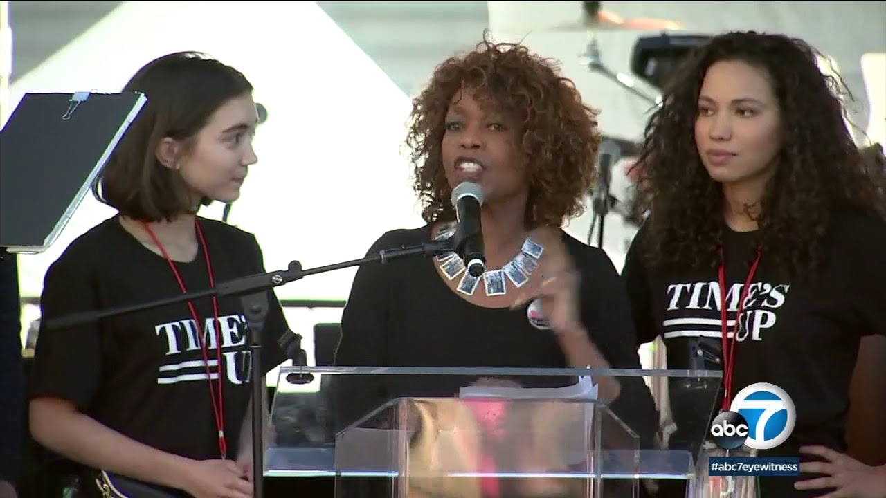 Women's March 2018: Activists descend on downtown LA | ABC7