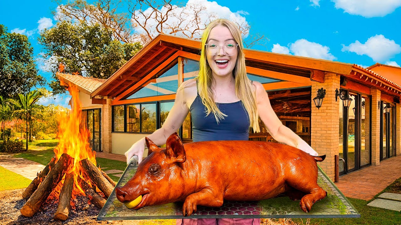 FIZ UMA LEITOA PARAGUAIA NA FAZENDA