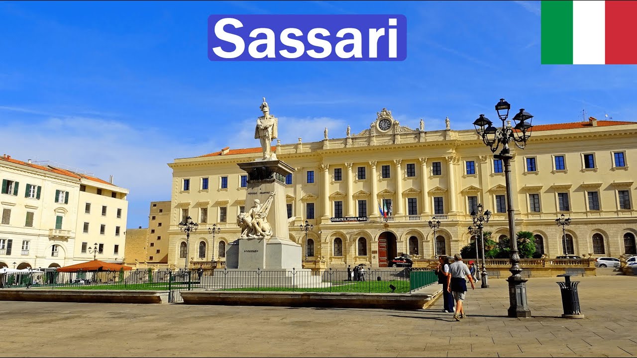 🇮🇹 Italy, Sassari Walking Tour 2025【4K】