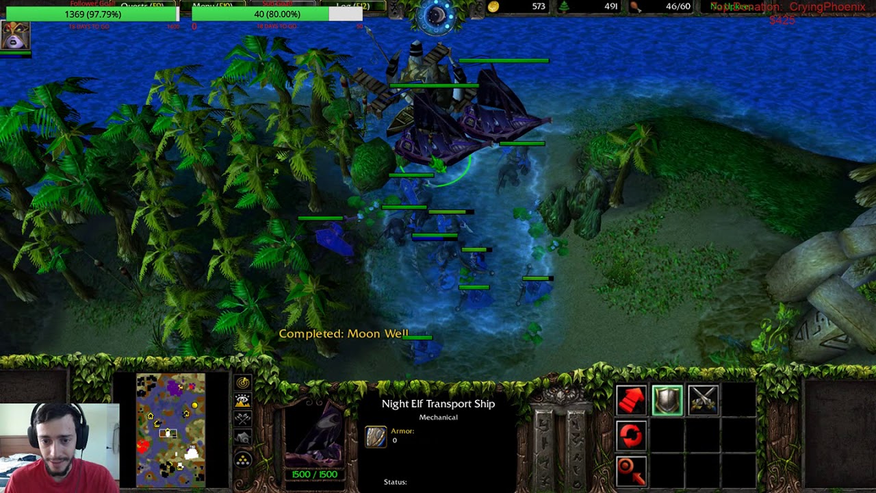 Warcraft 3: Nightelf Campaign #2 - Episode 2