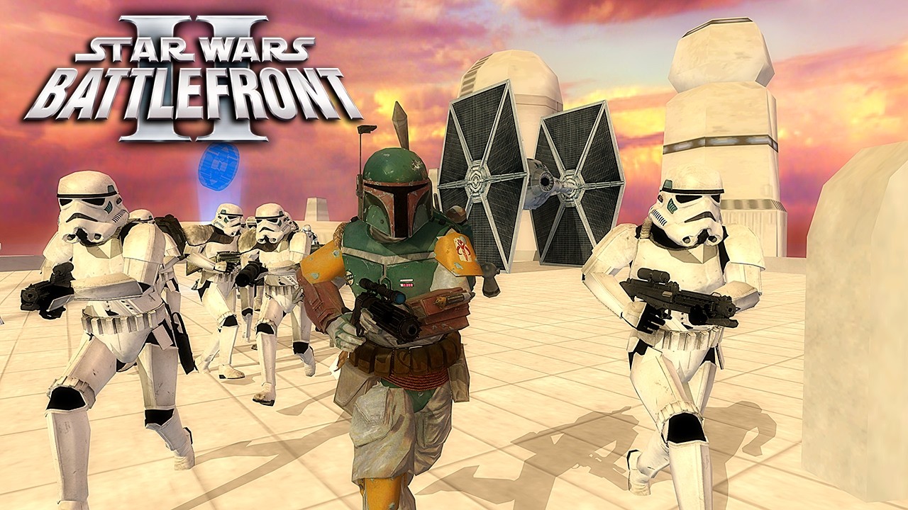 Star Wars Battlefront 2 (2005) - Bespin - Empire Side - Elite Squadron Map Pack