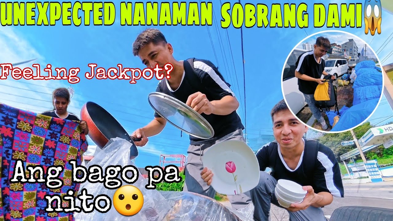 DUMPSTER DIVING#104 WOW grabi unexpected ang mga nakuha ko sobrang ganda ng mga ito😮Feeling JACKPOT.