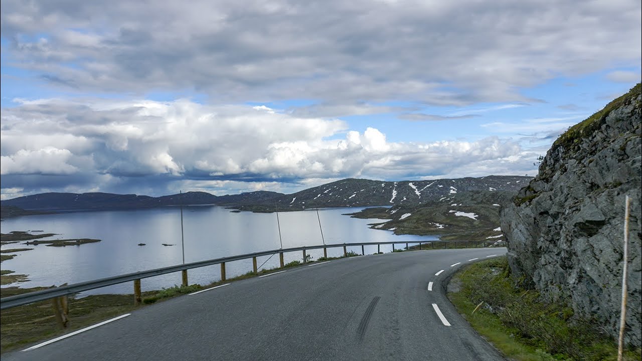 Norway Scenic Drive 4K | Øvre Sjodalsvatnet to Valdresflye and Beitostølen