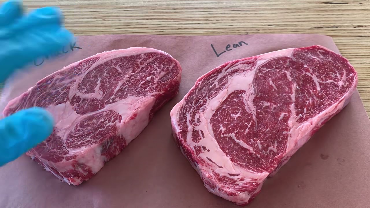 NOWYOUKNOW... Lean End vs Chuck End ribeye