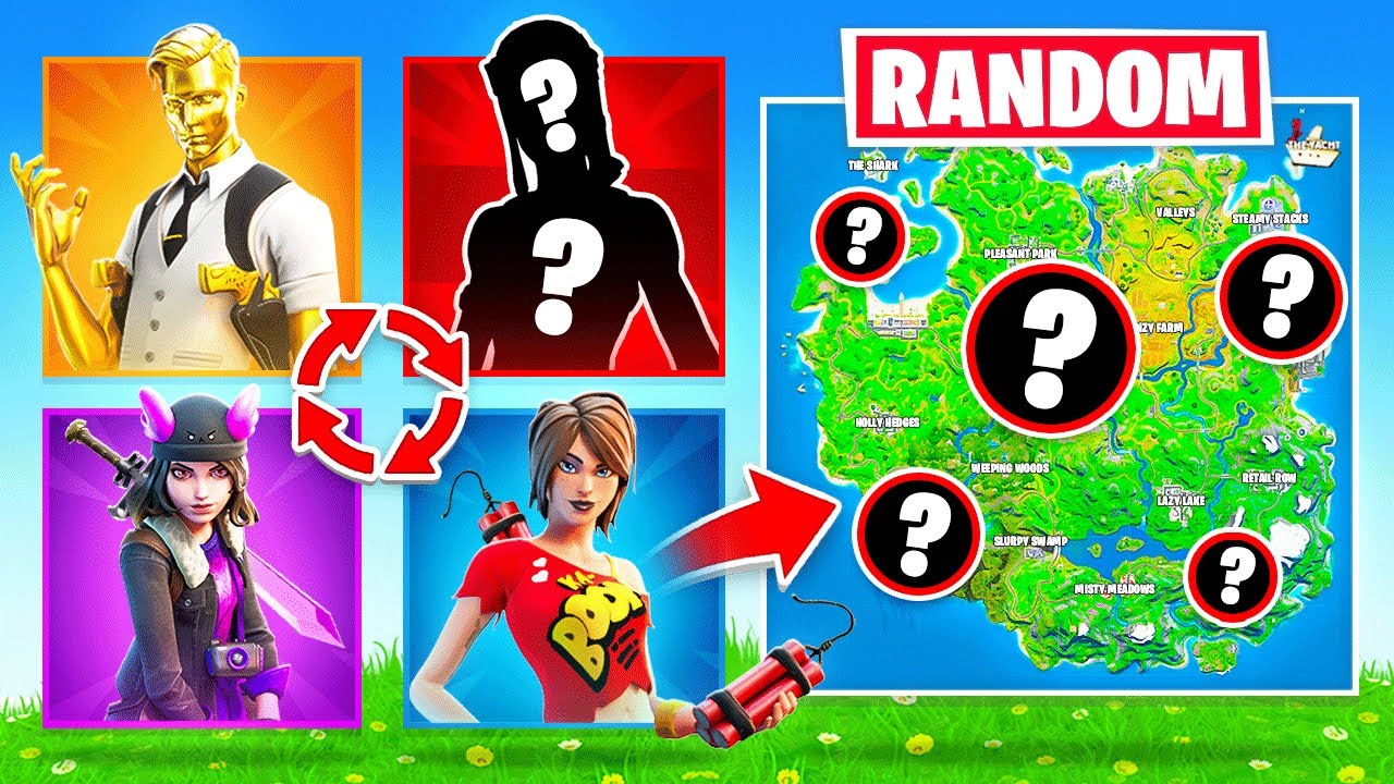 *MYTHIC* Random BOSS Challenge in Fortnite ARENA