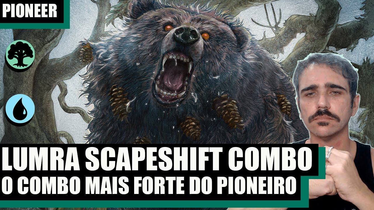 O COMBO DE TERRENOS MAIS RÁPIDO E INSANO DO MTG  - Simic Lumra Scapshift Combo   - MTG PIONEER