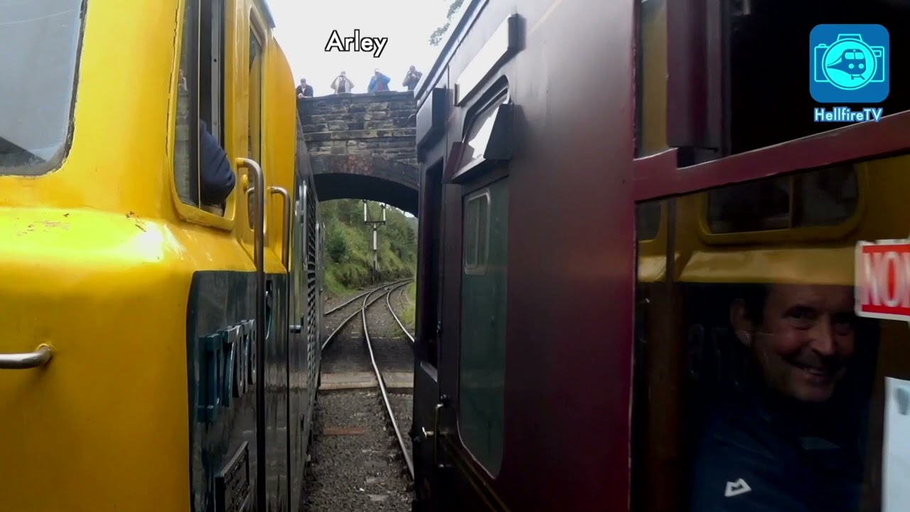 D7076 Hymek at the Severn Valley Railway in 2023. Stunning Performer!