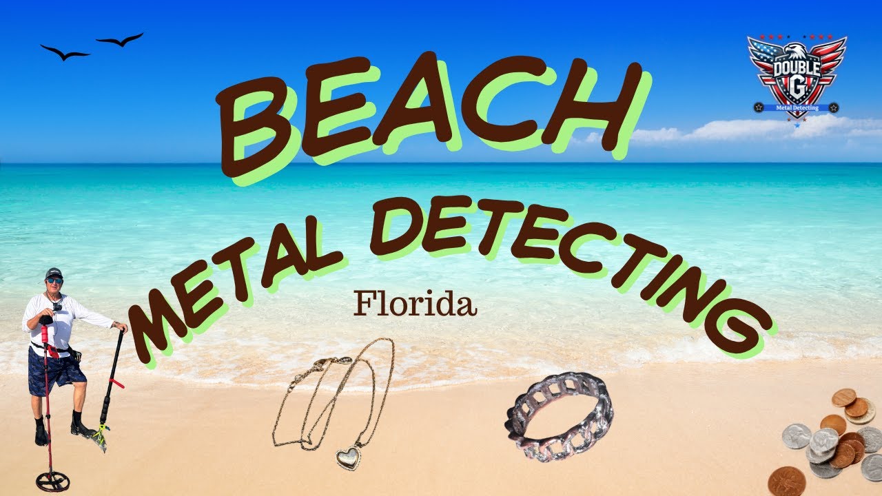 Beach Metal Detecting in Florida - Chain & Ring Found