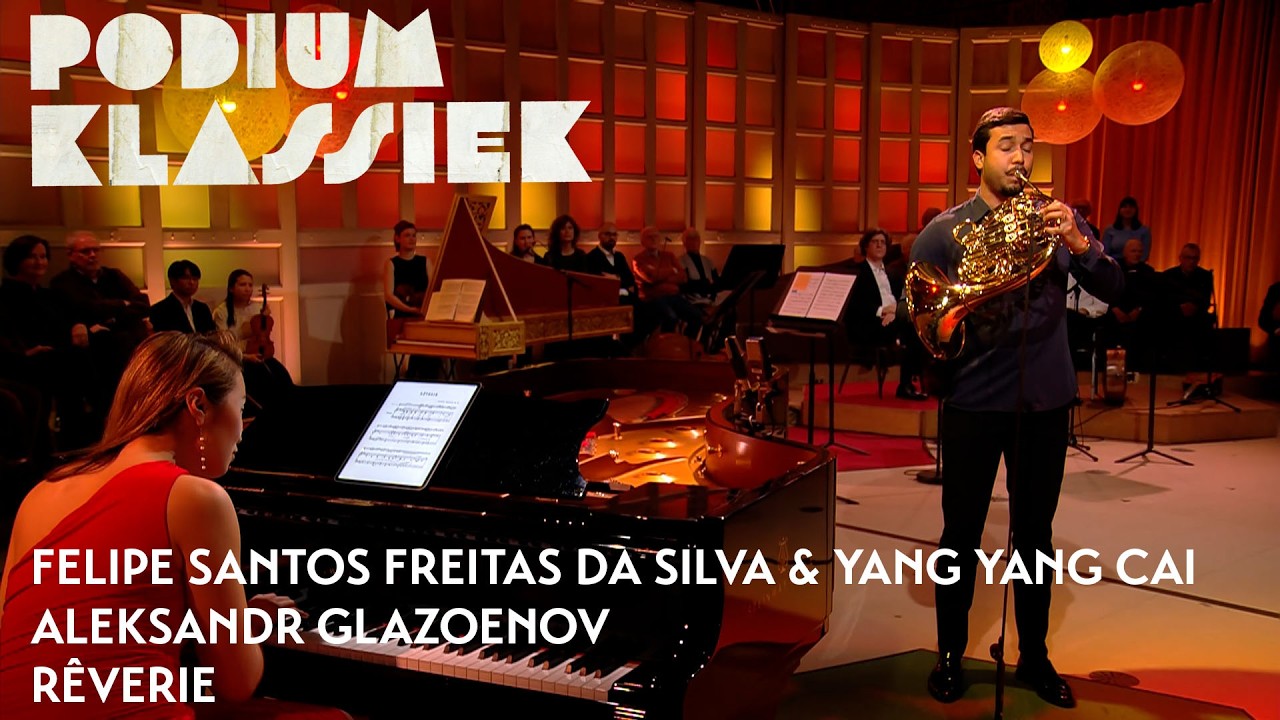 Felipe Santos Freitas da Silva & Yang Yang Cai - Aleksandr Glazoenov - Rêverie | Podium Klassiek