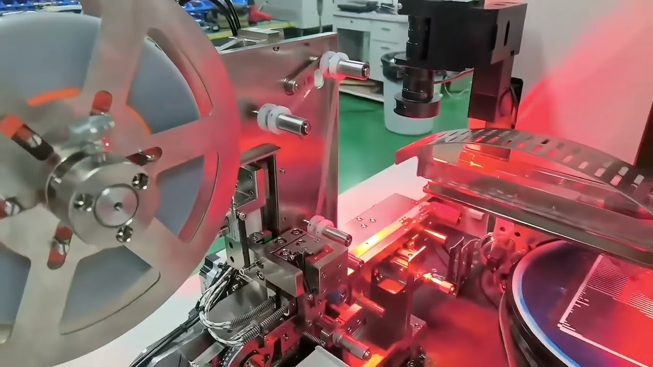 wafer to tape and reel machine