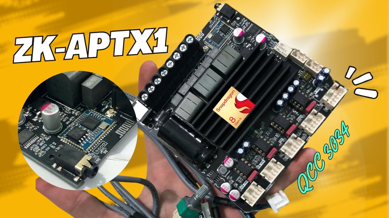 Mạch Này Lên Loa Đánh Tức Ngực Luôn Anh Em Ạ - ZK APTX1 | Diy By MeoTo
