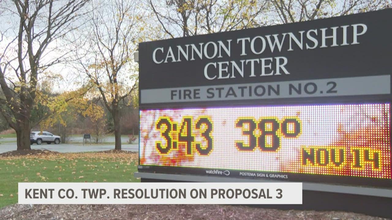 Canon Twp. to vote on resolution for proposal 3