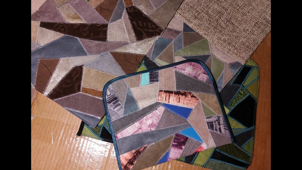 Зигзагообразный пэчворк (2020г) #пэчворк#лоскутноешитье#рукоделие#хобби