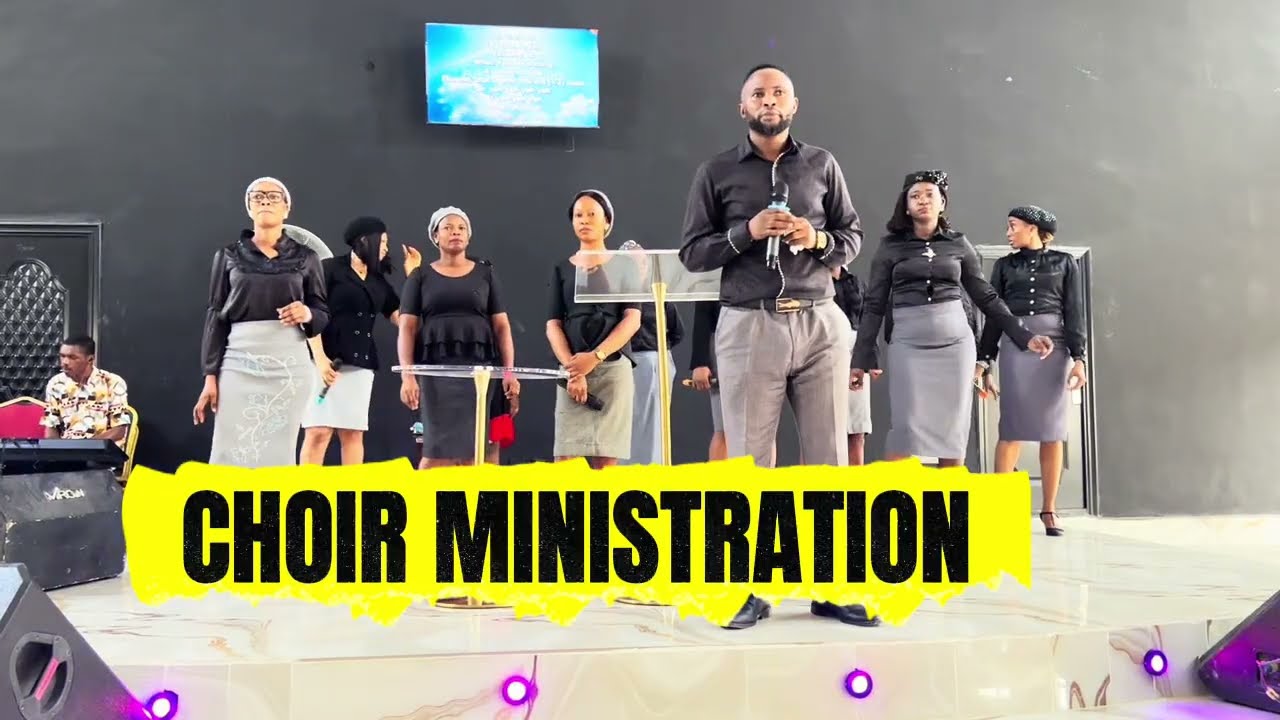 CHOIR MINISTRATION #song #singing #praise #music 