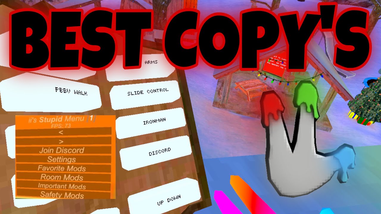 ЛУЧШИЕ КОПИИ GTAG С МОДАМИ НА APPLAB!! (Bark Mod Menu) [350+ МОДОВ]
