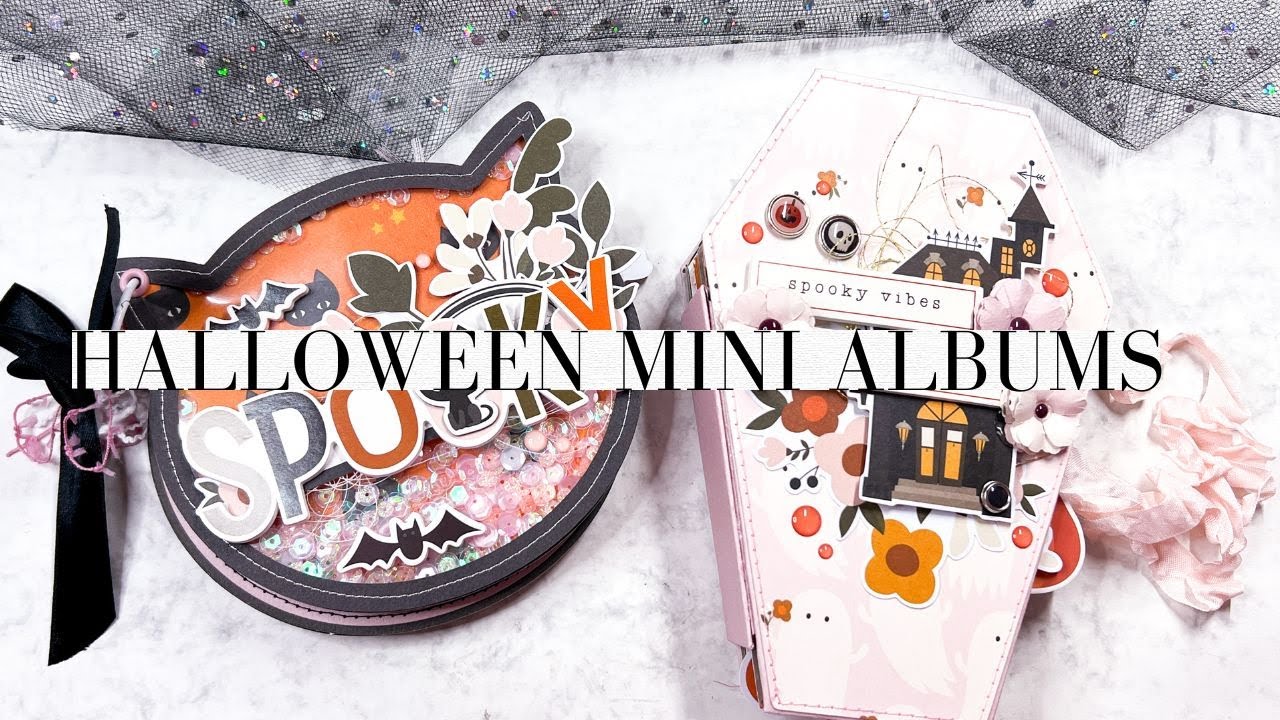 Simple Stories FaBOOlous Project Share 👻 Halloween Mini Album Ideas