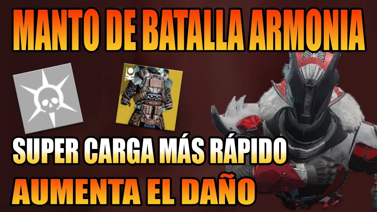 Análisis Nuevo Pecho Exótico MANTO DE BATALLA ARMONIA, Hechicero Destiny 2 Temporada de los Elegidos