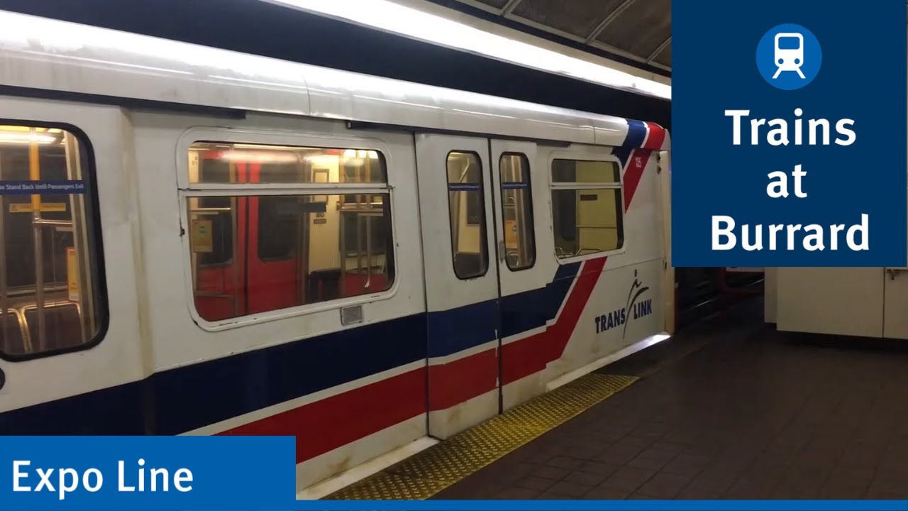 SkyTrain | Arriving/Departing Burrard (Westbound)