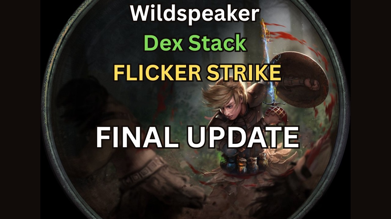PoE 1 ToTA2 &mdash; Wildspeaker Flicker: финальное обновление, ~20 млн урона в секунду, 13 зарядов ярости