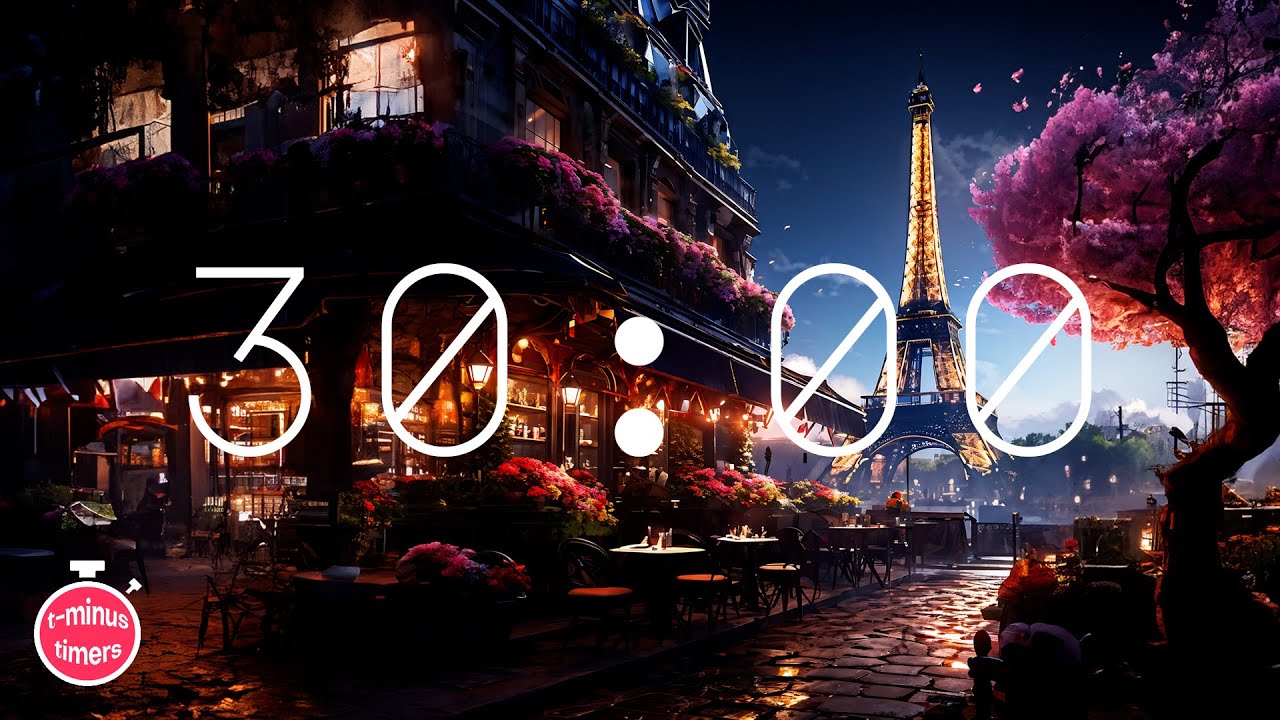 30 Minute Timer | Jazz Cafe in Paris