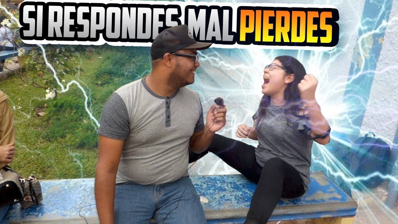 Preguntas de cultura general a universitarios -Si respondes mal pierdes| UNAH Tegucigalpa - Honduras