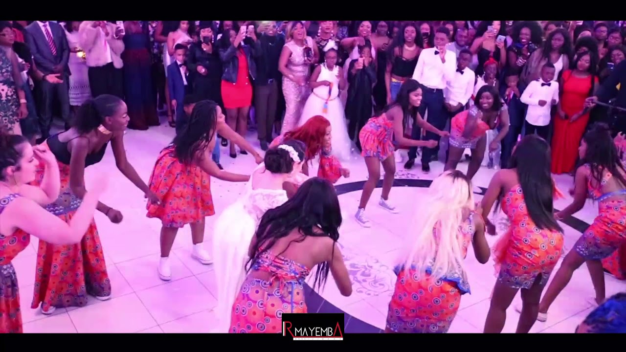 Our Wedding MARADONA ET JENNIFER (L’entree explosif de Jennifer NGOMA )