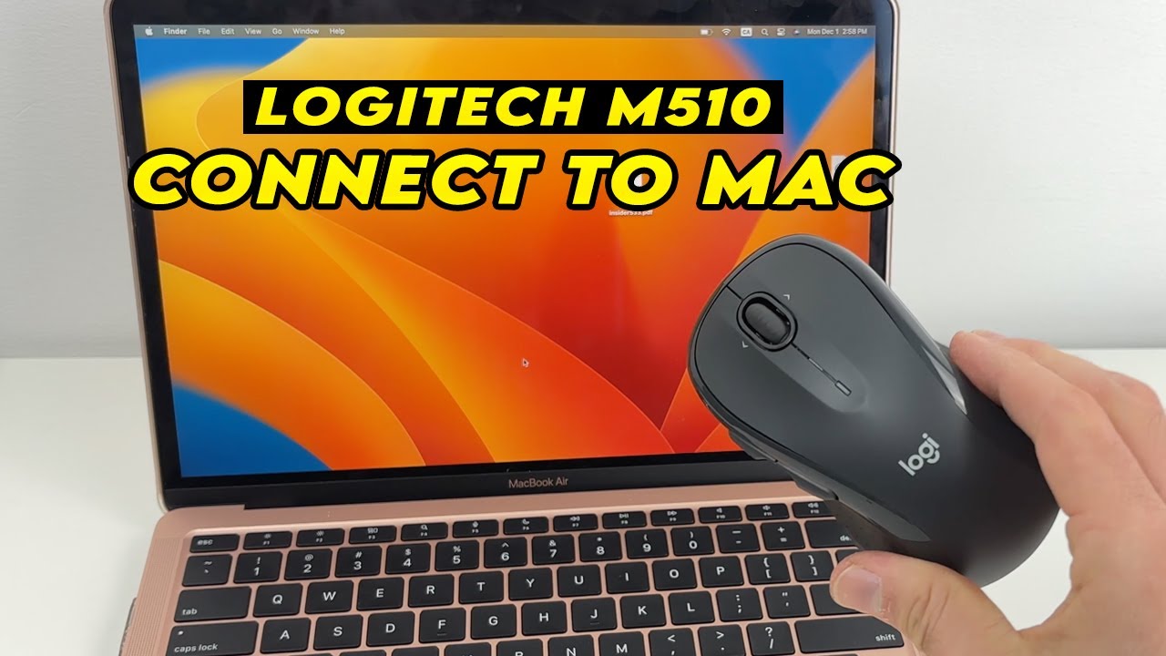 Logitech M510: как подключить к Mac и настроить кнопки