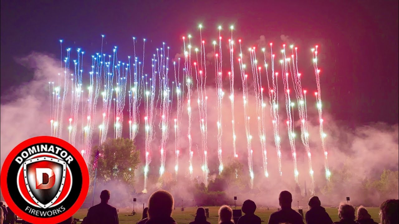 National Anthem Fireworks Display - Dominator Fireworks (PGI 2023 Friday)