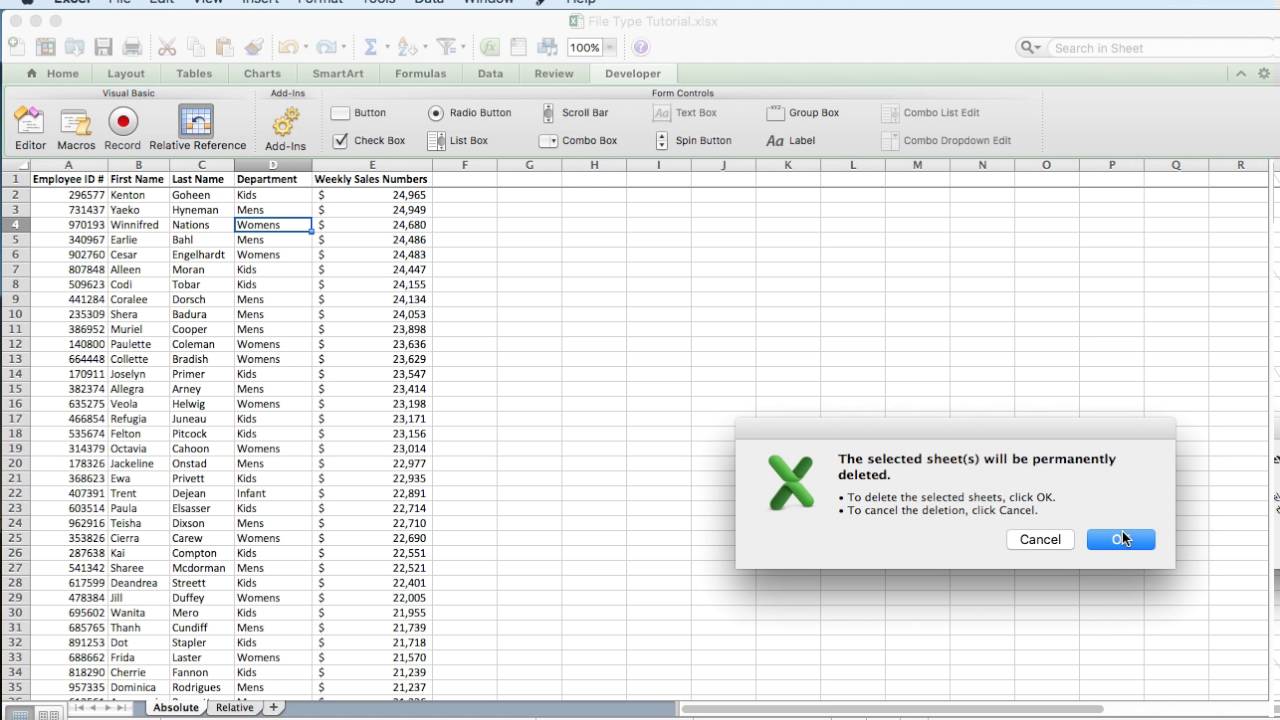 Understanding File Types  (.xls,  .xlsx,  .xlsm,  .csv,  .txt) in Microsoft Excel