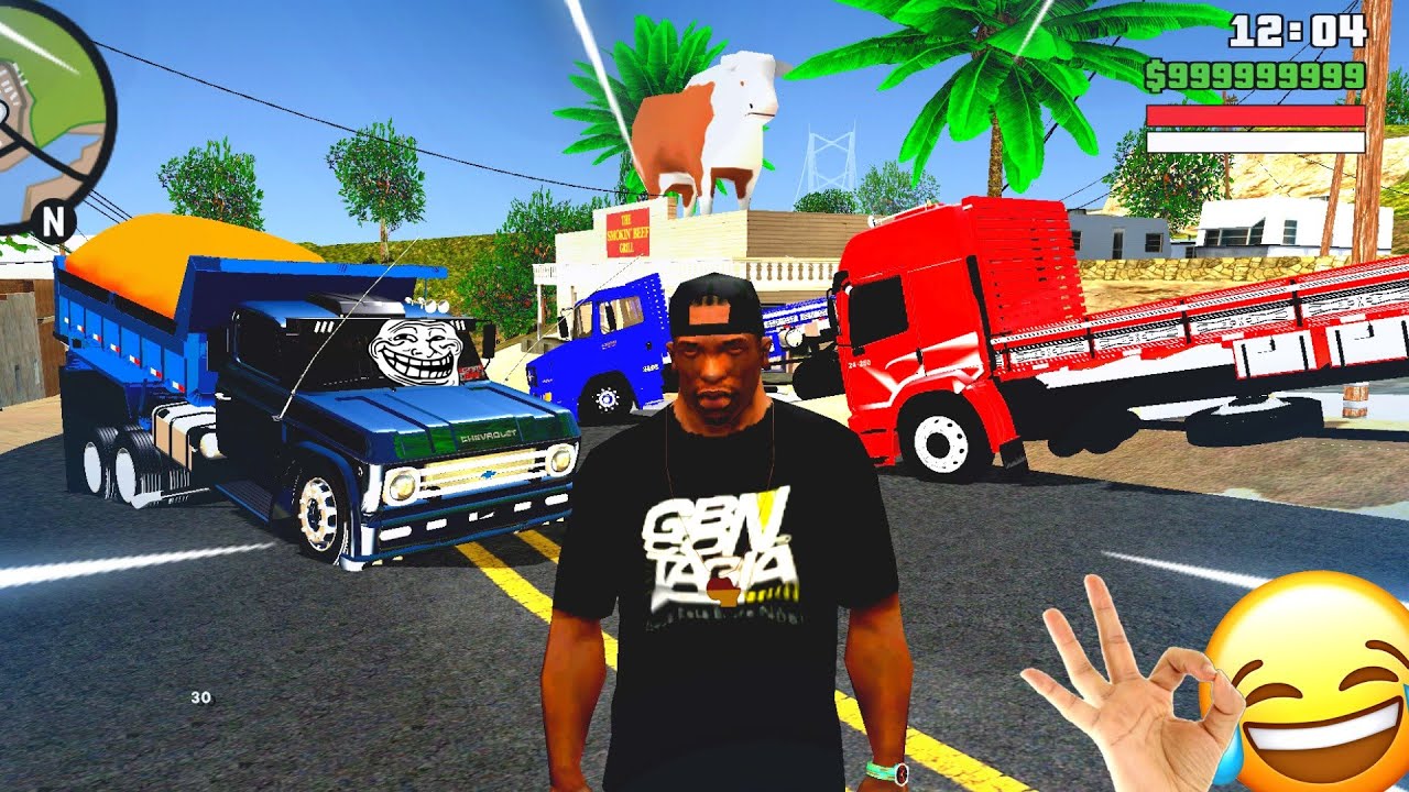 Gta Doido por Caminhões no limite 5 kkkk