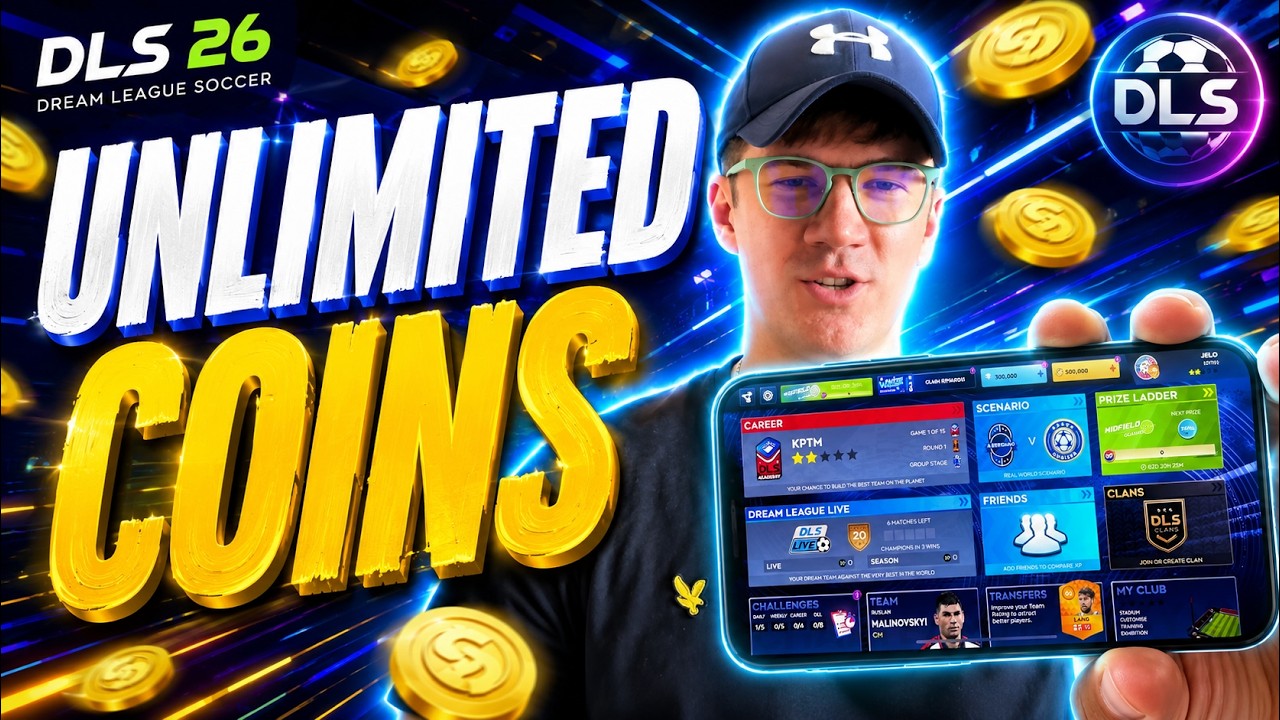 Dream League Soccer 2026 Free Coins - How To Get DLS 26 Unlimited Coins on (iOS, Android) Tutorial