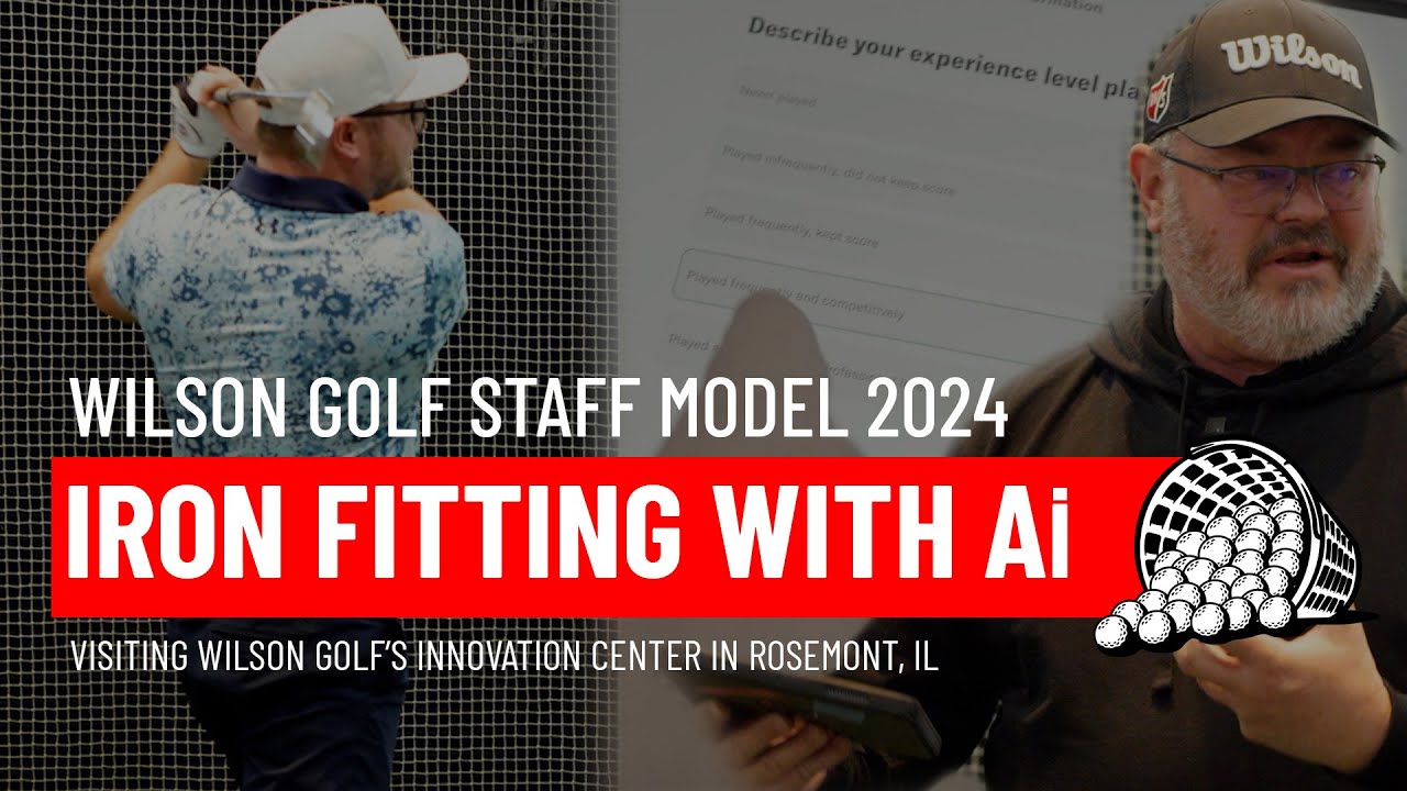 ПОДГОНКА С ПОМОЩЬЮ ИИ! &mdash; Посещение инновационной лаборатории Wilson Golf для установки модели клюшки STAFF