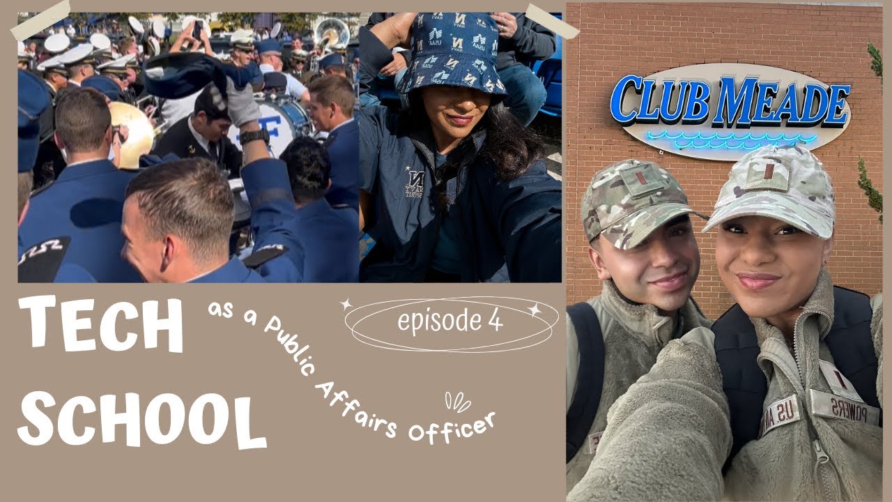 Lt Diary Ep4// Air Force Officer | Public Affairs Tech School | Life while Training | 35P | DINFOS