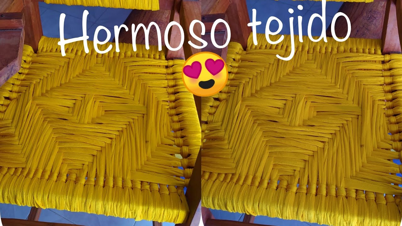 Cómo tejer una silla Tejido #3