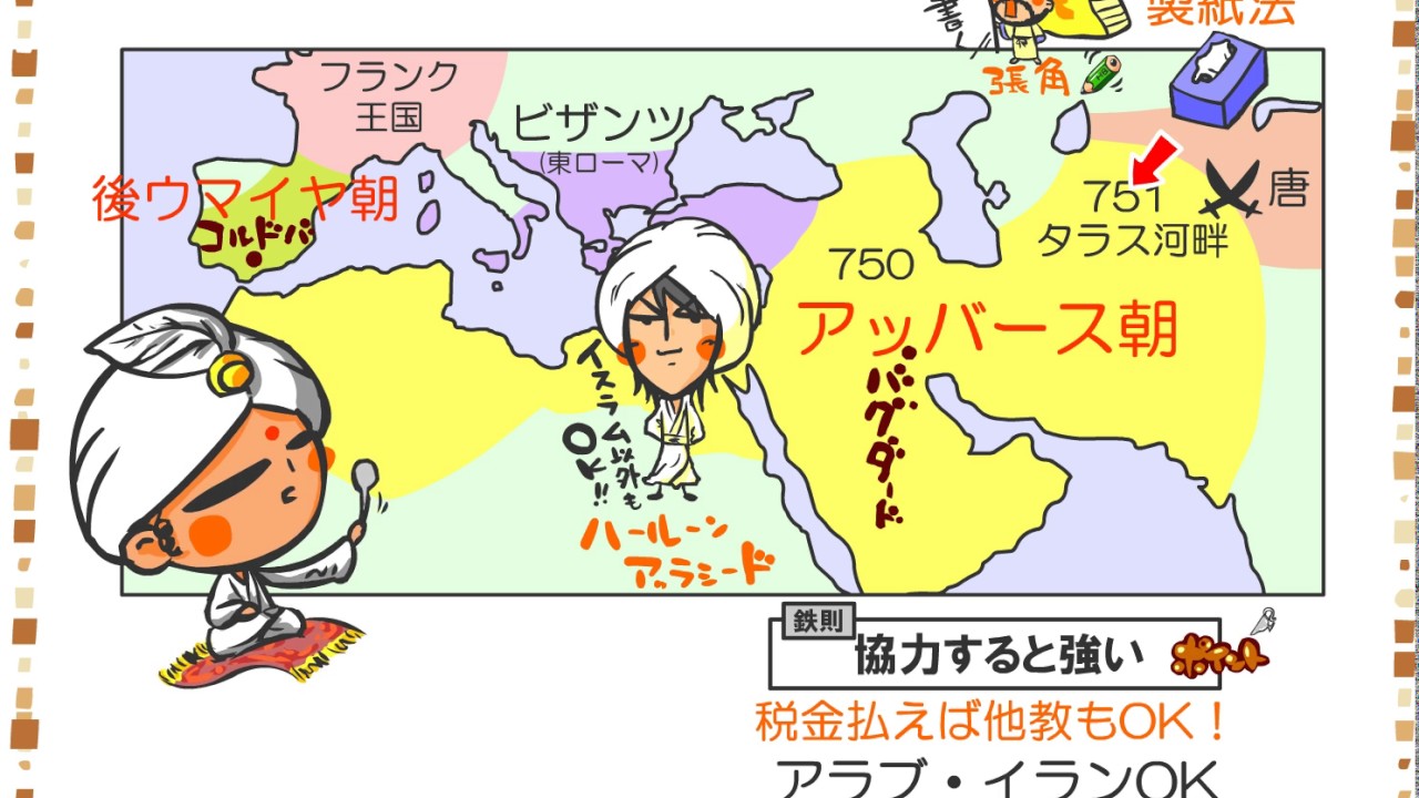 世界史１章６話「イスラム世界」ｂｙWEB玉塾